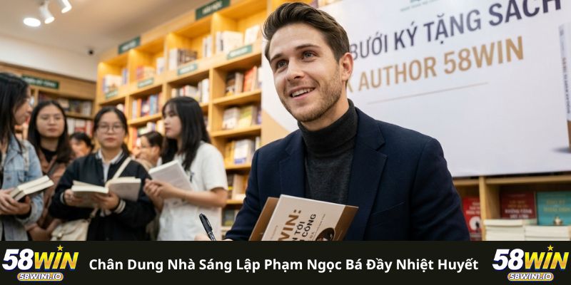 Chân dung nhà sáng lập Phạm Ngọc Bá đầy nhiệt huyết