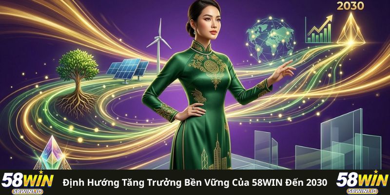 Định hướng tăng trưởng bền vững của 58WIN đến 2030 