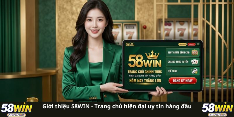Giới thiệu 58WIN - Trang chủ hiện đại uy tín hàng đầu