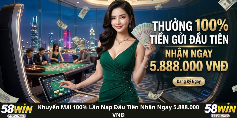 Khuyến Mãi 100% Lần Nạp Đầu Tiên